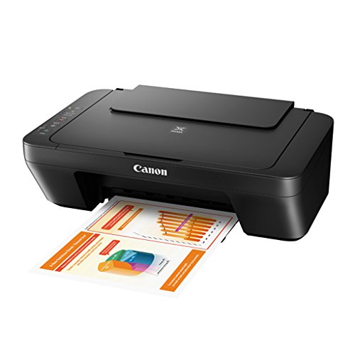 Canon Pixma MG2510 All-In-One Print Scan Copy Inkjet Printer - Ink Not Included (Black)