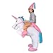 SEASONBLOW Inflatable Costume Adult Fancy Halloween Party Birthday Cosplay Fancy Dress up Suit (unicorn)