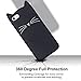 iPhone 5s Case, MC Fashion Cute 3D Black Meow Party Cat Ears Kitty Whiskers Soft Silicone Case for iPhone 5/5s (Cat Whiskers)