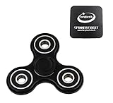 heytech Fidget Spinner Fidget Toy EDC High Speed Ceramic Bearing ADHD Toy Autism Toy(Black)
