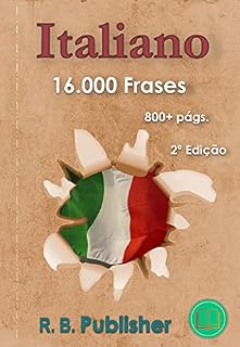 Livro Italiano: 16.000 Frases: 2ª Edição (Coleção Frases Bilíngues)