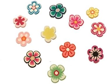 Flower Slices Clay Cane Crafts/Nail art