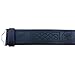 AAR Kilt Belt for Men Leather Black Rampart Lion Embossed Design Scottish Highland S-2XL