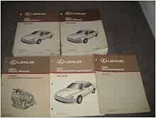 1992 Lexus ES300 ES 300 Service Repair Shop Manual Set (2 volume set