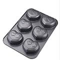 12-Cup Cake Mold Baking Pan Stainless Steel Muffin Springform Pan
