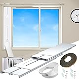 Gulrear Portable AC Window Kit for Vertical Window