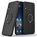 Strug for Huawei Honor 10 Lite/P Smart 2019 Case,[Tempered Glass Screen Protector] Hybrid Heavy Duty Protection Shockproof Kickstand Armor Case Cover for Huawei P Smart 2019(Black)