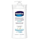 Vaseline Intensive Care Lotion, Advanced Repair Unscented 20.3 oz