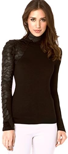 Gracia Scale Top in Black