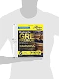Image de Cracking the GRE Premium Edition with 6 Practice Tests, 2016 (Graduate School Test Preparation)