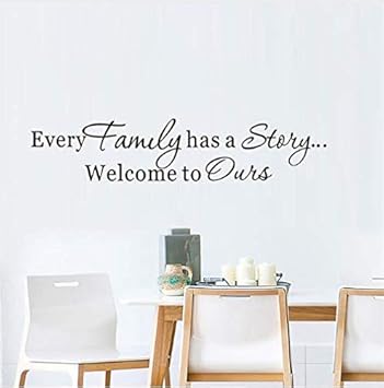 Wall Sticker Historia De La Familia Arte Para Vivir Casa