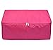 iwill CREATE PRO Travel Bulky Garment Organizer Bag, Storage Container for College Dorm-Room, Rosy