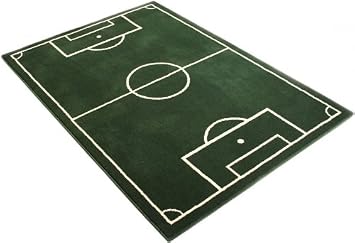 Fussball Teppich Fussballteppich Fussballplatz Spielfeld