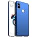 Toppix Xiaomi Mi Max 3 Case, Hard PC Backcover [Anti-Scratch] [Ultra-Light] Slim Shell Protective Cover for Xiaomi Mi Max 3 (Blue)