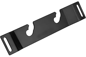 YIMAUT Soundbar Wall Mount Bracket for Samsung HW-F450 HW-E450 HW-E350 HW-C451 HW-C450 HW-D550 HT-WS1G HW-D350 HW-D450 WS1G & More, Metal Black Subwoofer Speaker Stands Wall Bracket Holder AH61-03768A