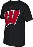 Wisconsin Badgers Black Big Logo T-shirt