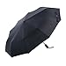 Procella Windproof Travel Umbrella, Compact and Small Closed - Large 46 In Open, Super Wind Rain Resistant - Lightweight & Portable - Automatic Open/Close - Best Travel Accessories for Men and Women