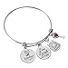 50th Birthday Gifts for Women 50 Years Old Birthday Gifts for Mom Mother Aunt Friends 50 And Fabulous Bracelet 1972 50th Bday Charm Bracelet Bangle Unique Five Decade Jewelry Gift Ideas for Her