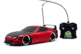 Jada Toys HyperChargers Toyota Supra Tuner/Exotic Remote Controlled Vehicle (1:16), Red