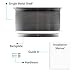 Durable Stainless Steel Wall Mountable 23.60 Inch Kitchen Shelf for Restaurants Businesses and Eateries (1)