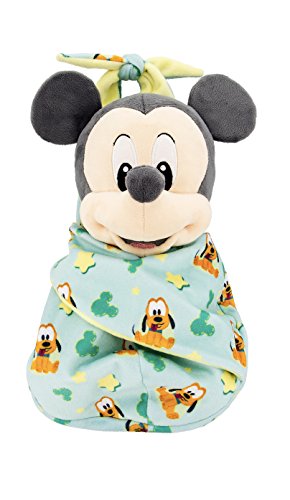 Disney Parks Baby Mickey Mouse in a Pouch Blanket Plush Doll