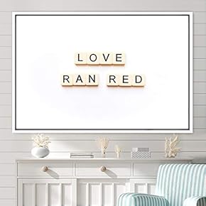 signwin Framed Canvas Wall Art Pressed Quotes 3D...