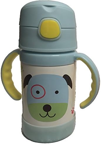 Kids Vacuum Stainless Steel Thermal / Bottle for Baby/ Infant/ Toddlers - Pop open one touch- 100% BPA and Toxin Free -