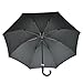 LifeTek Kingston Classic Cane Umbrella Windproof Auto Open 54 inch Large Oversized Fast Dry Canopy Extra Strong Full Size J Handle Stick Umbrellas for Golf or Sport Events Men Women Black