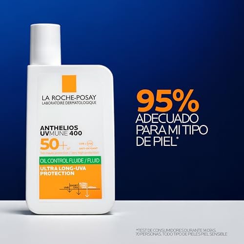 , Anthelios UVMune 400 Oil Control Fluid SPF50+, 50 ml