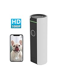 Cámara IP de seguridad para interiores con visión nocturna y audio de 2 vías para bebés, ancianos, mascotas y niñeras, Bronce