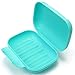 Plastic Soap Case Holder Container Box Home Outdoor Hiking Camping Travel Blue (Blue)