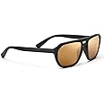 Serengeti Men's Rectangular BELLEMON Saturn Polarized Drivers, Matte Black Gold, One Size