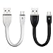 BigBlue 2 Pack 0.5ft Micro USB to USB Cable, Compatible with Android Samsung, HTC, Sony, Nexus, LG, Huawei and More
