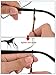 eBoot Eyeglass Strap PU Leather Eyeglass Strap Eyeglass Cords Retainer, 3 Pieces
