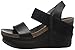 OTBT Women's Bushnell Wedge Sandal, Black, 8 M US