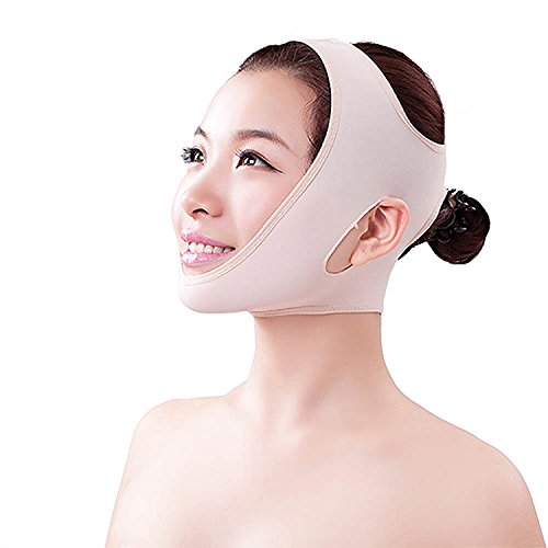 V Face Slimming Cheek Mask Ultra-thin Anti Aging Wrinkle Cheek Chin Facial Mask Ultra-thin Face Line Slim Up Belt Reduce Double Chin Strap