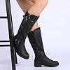 DREAM-PAIRS-Womens-Side-Zipper-Knee-High-Riding-Boots