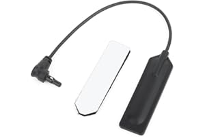 QIRUIMY Remote Pressure Switch for Mlok/Keymod/20mm Picatinny Rail,Tactical Light Pressure Switch with Crane Plug,for MAWL/OGL Laser(Crane Laser Plug)