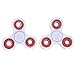 Jinwen Tri-Spinner Toy Spinner Finger Hand Toy Injection Toy Fashion Funny Toy for Children, Teenager, Adults Pack of 2