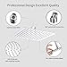 12 Inch Shower Head, Qunlife Rain Shower Head 360 Degree Adjustable High Pressure Shower Head, Ultra Thin Rainfall Showerhead with Self-Cleaning Silicone Nozzle for Bathroom & Hotel (12 inch Square)