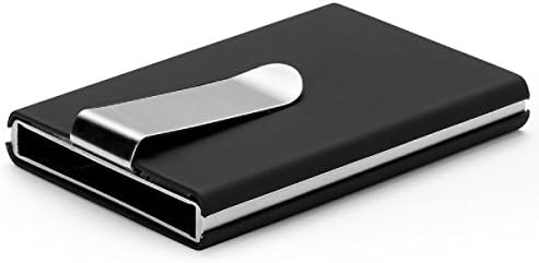 High QualitId Men's Wallets Credit card holder Automatic card sets business aluminum wallet card sets cash clip holder