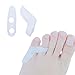 Povihome Pinky Toe Bunionette Corrector, Silicone Double - Loop Toe Separators for Tailors Bunion, Bunionette Protect & Pain Relief, Pinky Toe Cushion Guard Tailor's Bunionette Protector - 10 Pack