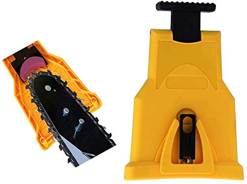 non brand ChainSaw Blade Sharpener Grinder Tools Bar Portable Chainsaw Teeth Fast Sharpening Fit for 14/16/18/20 Inch 1/2 Holes Chain Saw Bar
