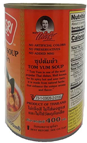 Maesri Tom Yum Soup Thai Style 14 ounce (2 Pack) - Thumbnail 3