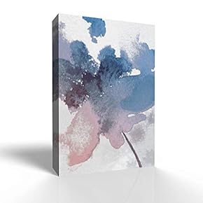 Wall26-Canvas Wall Art-Abstract Colorful Flower-Giclee Painting Wall Bedroom Living House Decoration Home Art - 12x18 inches