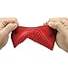 Silicon Mini Mitts 1 Pair (2pcs), Heat Resistant Anti-scald Gloves for Cooking Pinch Grips, Pot Holder and potholder for kitchen, FDA-Approved Food-grade Silicone (Red)