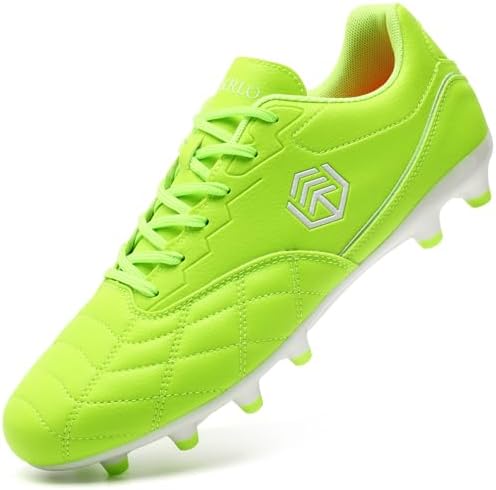 Vizari Valencia SG Outdoor - Botas De Fútbol Para Hombre Con Suela Blanda (Tacos Redondos) Para Superficies Húmedas