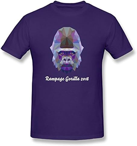 EMPEROR ARRIVE Rampage Gorilla 2018 Round Neck Tee, Men's T Shirt
