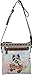 B BRENTANO Vegan Cute Animal Graphic Crossbody Bag Purse with Rhinestones (Cozy Dog Wagon)