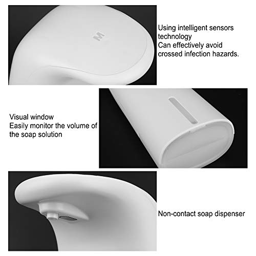 Q-HL Zeepdispenser 250 ml intelligente automatische zeepdispenser niet-contact inductie handdesinfectiemiddel dispenser… - Afbeelding 6